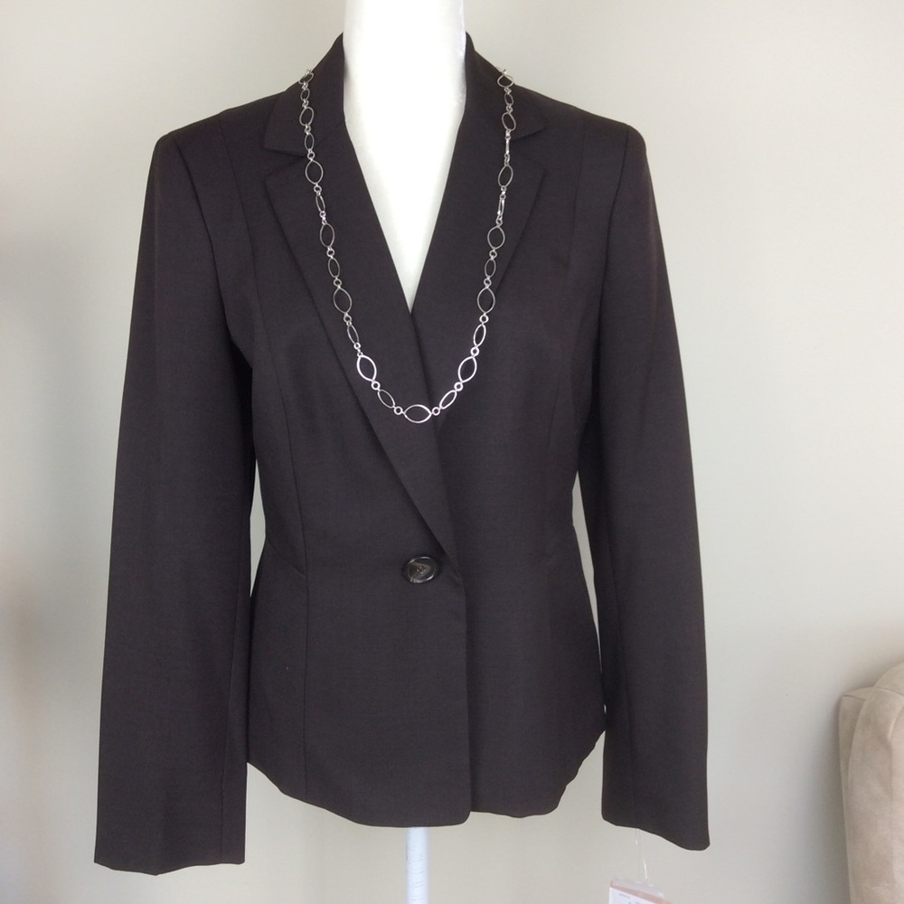 Brown Kasper Career Blazer